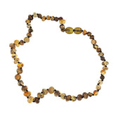 Baby Drop Amber Teeth Necklace